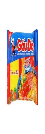 Mì gấu đỏ Tôm và Gà